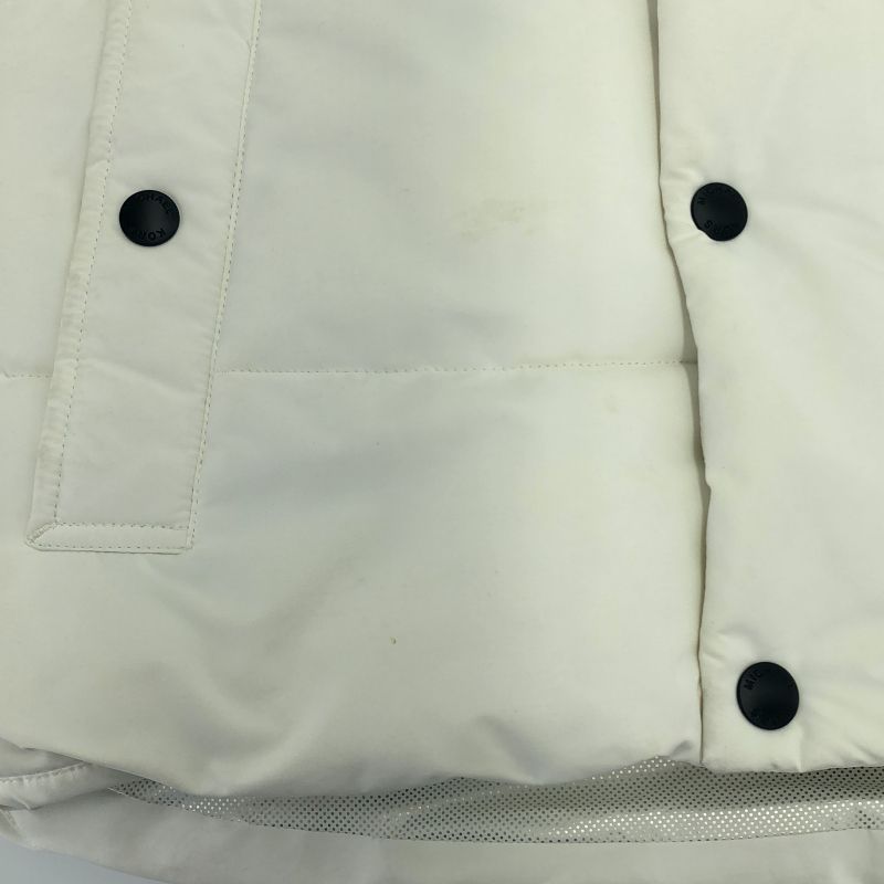 中古】MICHAEL KORS ダウンジャケット サイズM 白 ※汚れあり マイケル