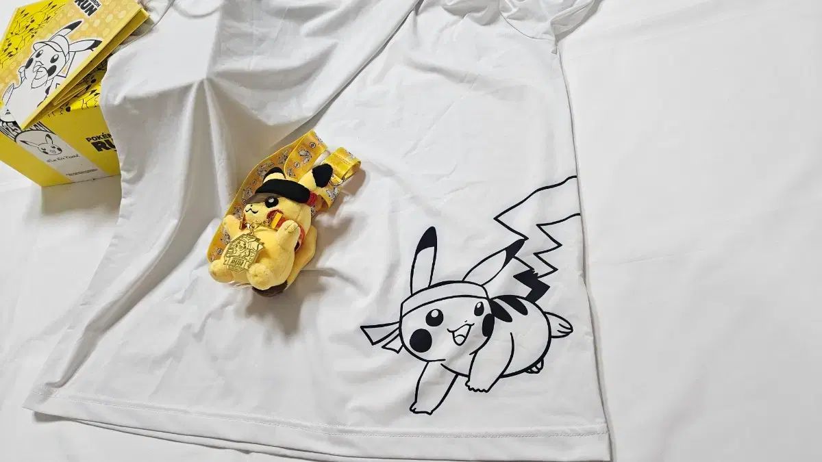 ポケットモンスターRUN チェジュ金メダル ピカチュウ ぬいぐるみ