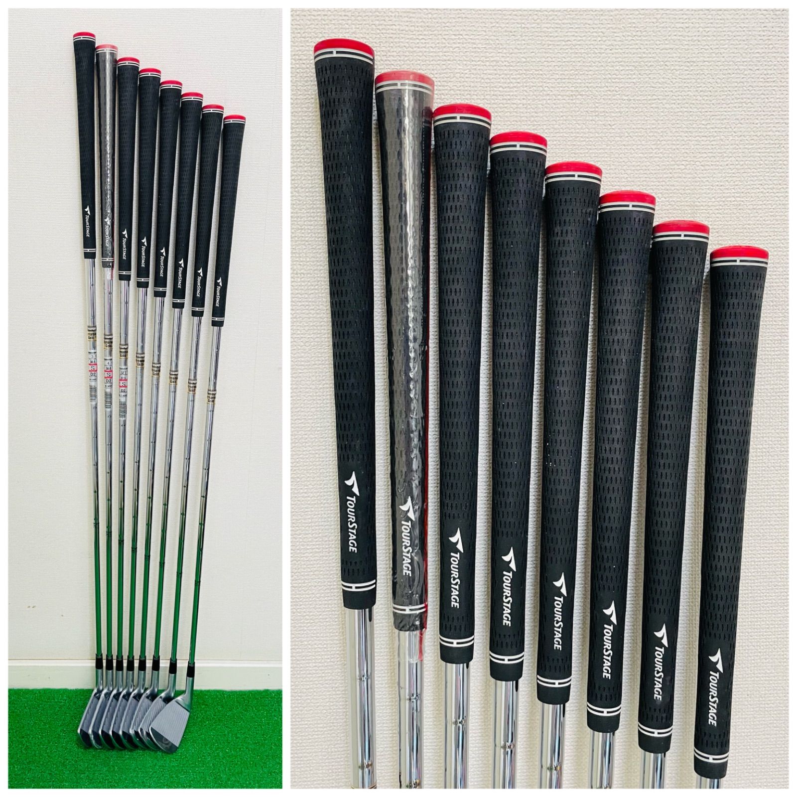 351 未使用品あり TOURSTAGE X-BLADE 901 ツアーステージ アイアン8本