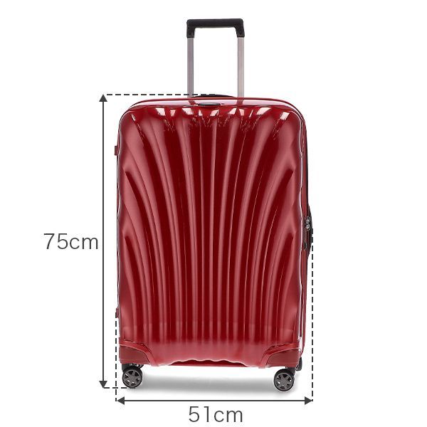 新品】 サムソナイト C-LITE シーライト 75cm 94L Samsonite コスモ