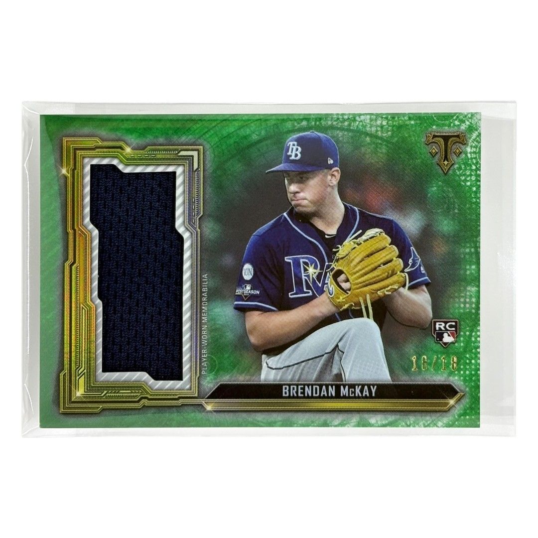 TOPPS MLBカード TRIPLE THREADS BRENDAN McKAY TAMPA BAY RAYS /18