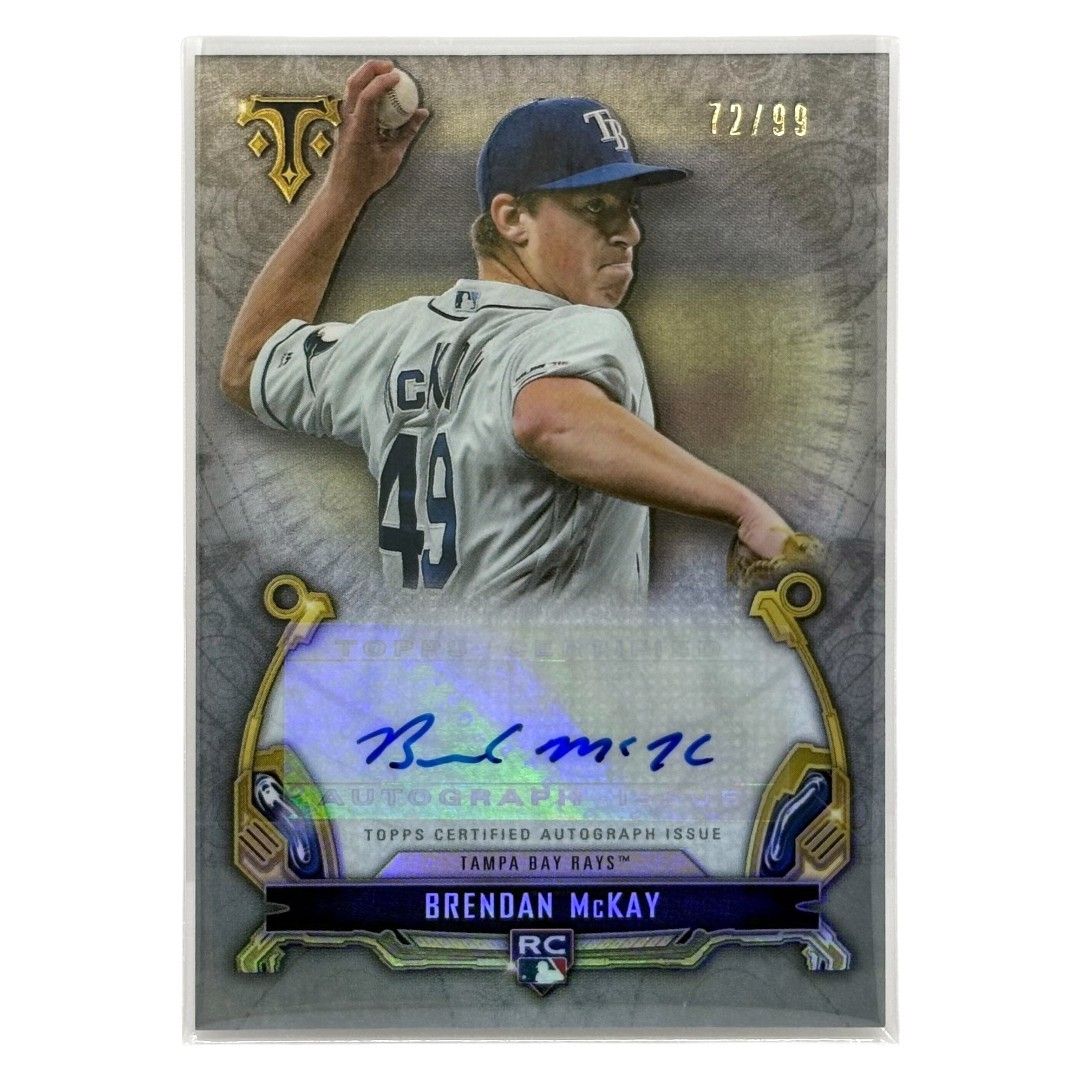 TOPPS MLBカード TRIPLE THREADS KRIS BRYANT 1/1 #TTAR-KB2 送料無料 中古 IT1 TOPPS MLBカード TRIPLE THREADS BRENDAN McKAY TAMPA BAY RAYS /99
