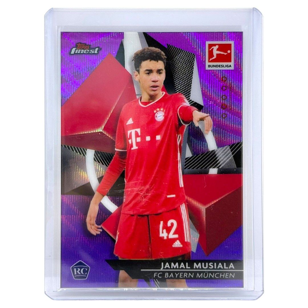 TOPPS サッカーカード FINEST JAMAL MUSIALA BAYERN MUNCHEN /250 #82