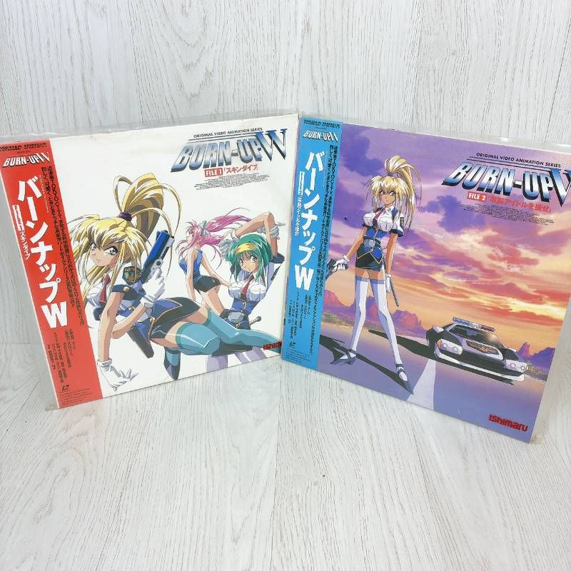 BURN UP! W レーザーディスク 5枚セット BURN UP! W レーザーディスク 5枚セット BURN UP! W レーザーディスク