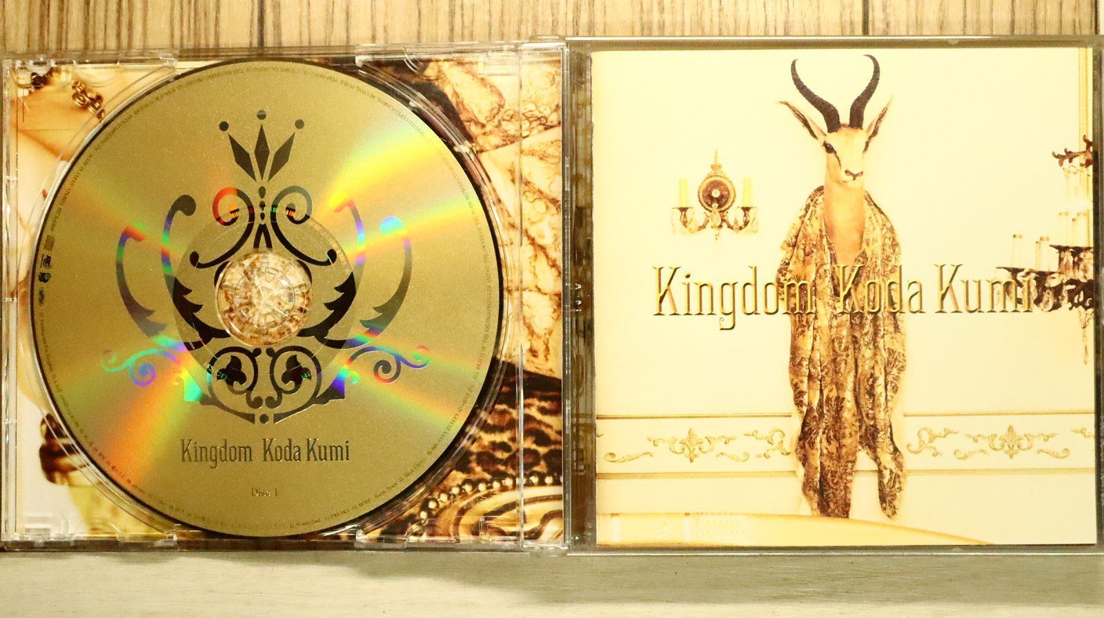 国内盤CD☆倖田來未/Kumi Koda□ Kingdom(CD+DVD2枚組) 【RZCD45829B