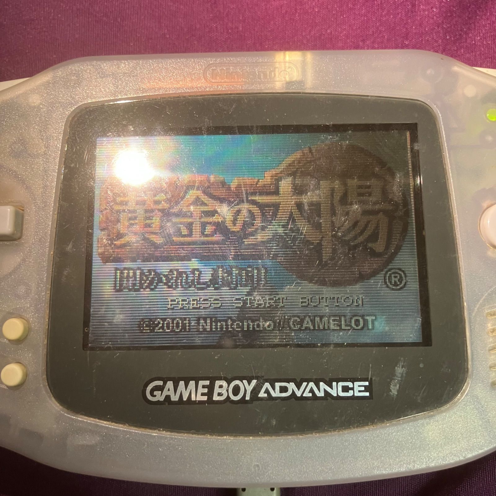起動確認、データ削除済み】黄金の太陽 開かれし封印 ゲームボーイ