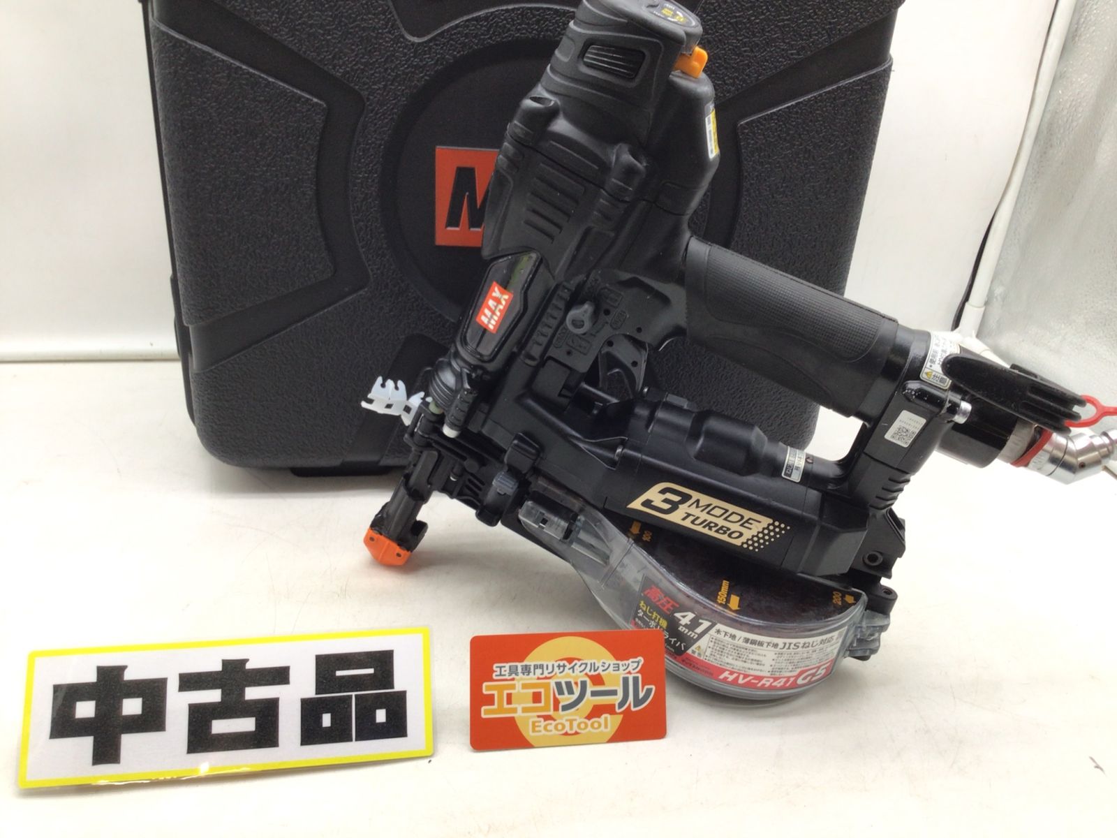 【中古品】MAX/マックス V-R41G5-BK ⭐︎ ねじ打機ターボドライバ H [IT_5KT7C][笠寺][M04] 34,392円