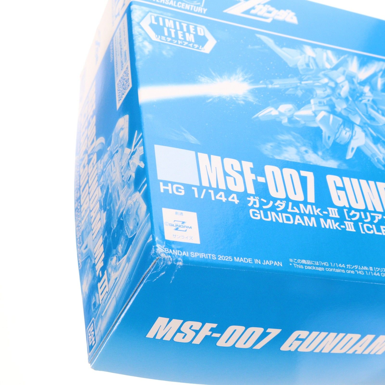 イベント限定 HGUC 1/144 MSF-007 ガンダムMk-III[クリアカラー] 機動