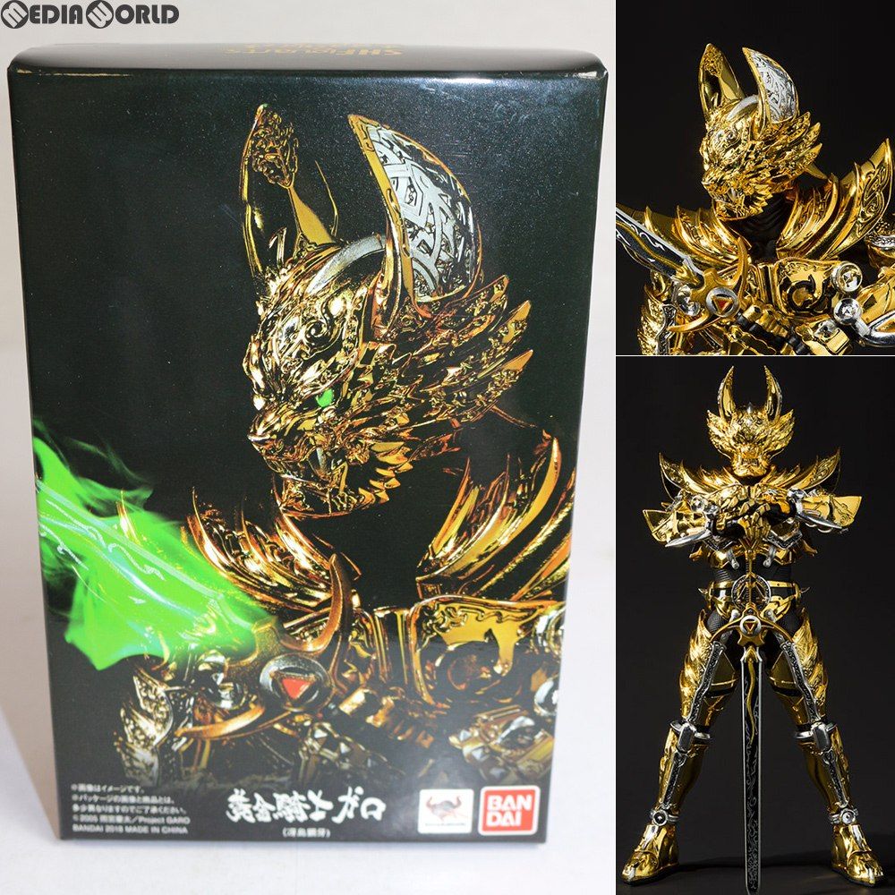 魂ウェブ商店限定 S.H.Figuarts(フィギュアーツ) 真骨彫製法 黄金騎士ガロ(冴島鋼牙)(さえじまこうが) 牙狼-GARO-(ガロ) 完成品 可動フィギュア バンダイ