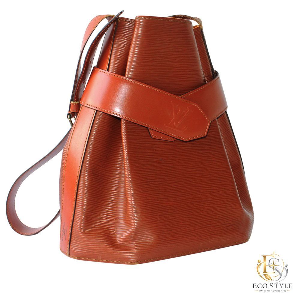 LOUIS VUITTON　ルイ・ヴィトン　サックデポールショルダーバッグ　エピレザー（中古品C　00007-V025））