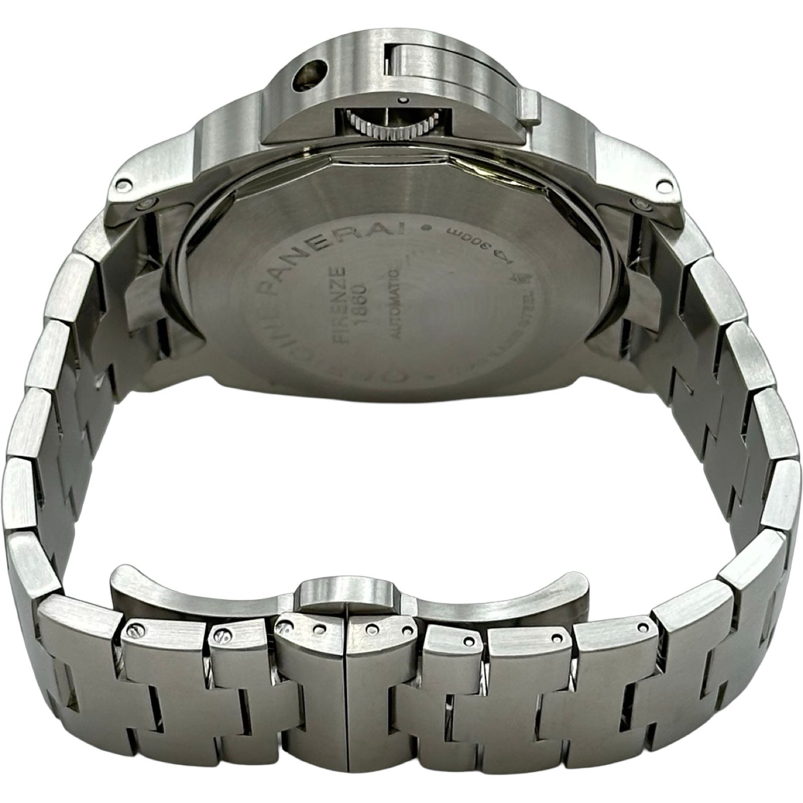 パネライ PANERAI ルミノール GMT 44mm PAM00297 ブラック ステンレススチール 自動巻き メンズ 腕時計 パネライ PANERAI ルミノール GMT 44mm PAM00297 ブラック ステンレス