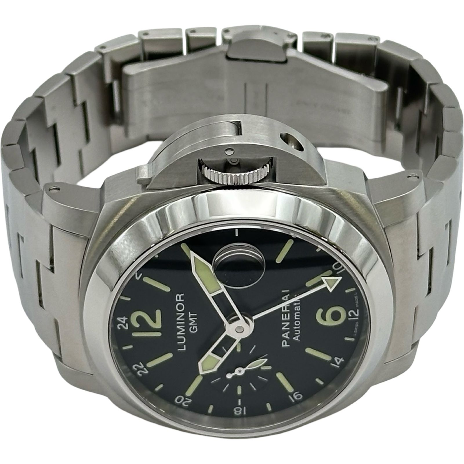 パネライ PANERAI ルミノール GMT 44mm PAM00297 ブラック ステンレス