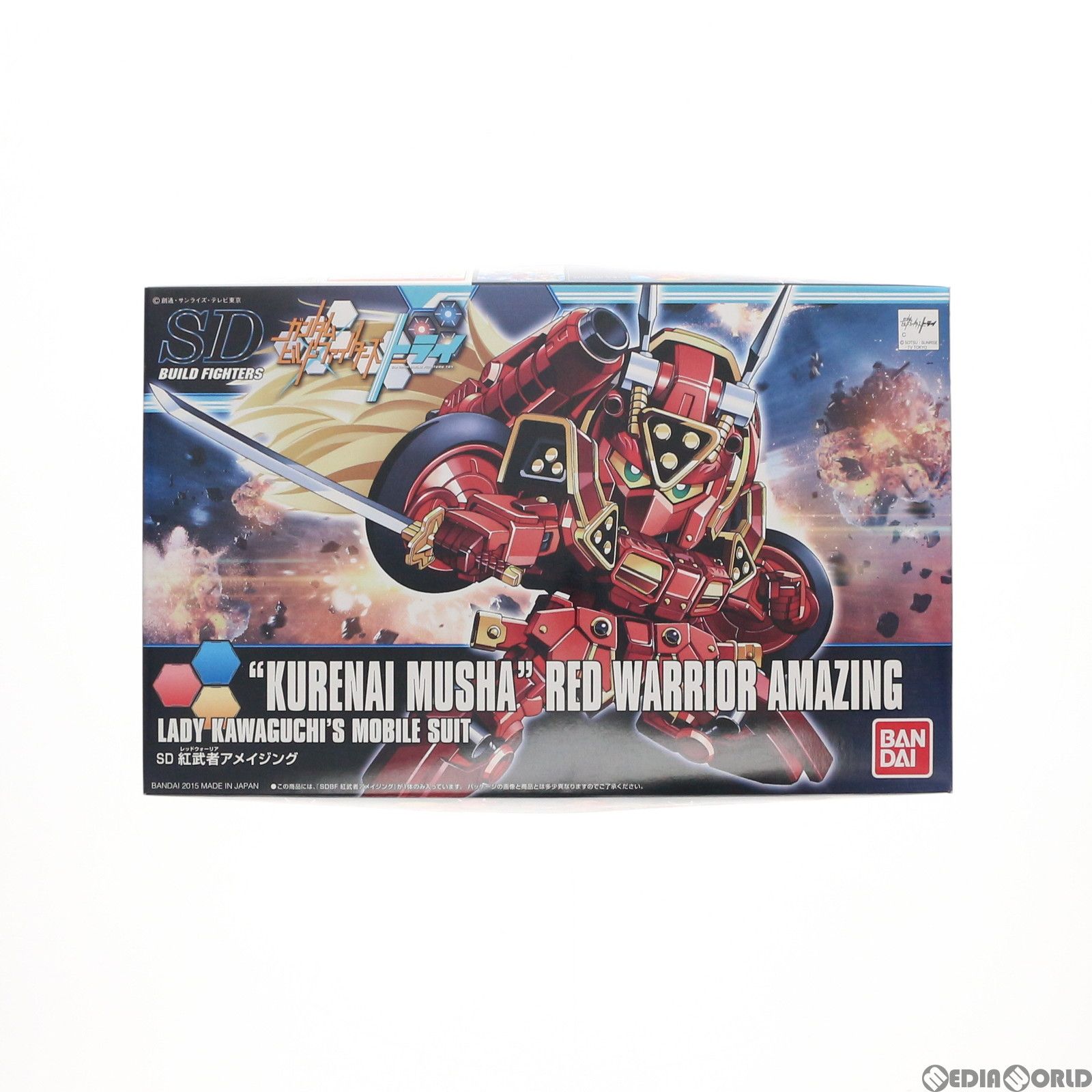 SDBF 紅武者アメイジング ガンダムビルドファイターズトライ