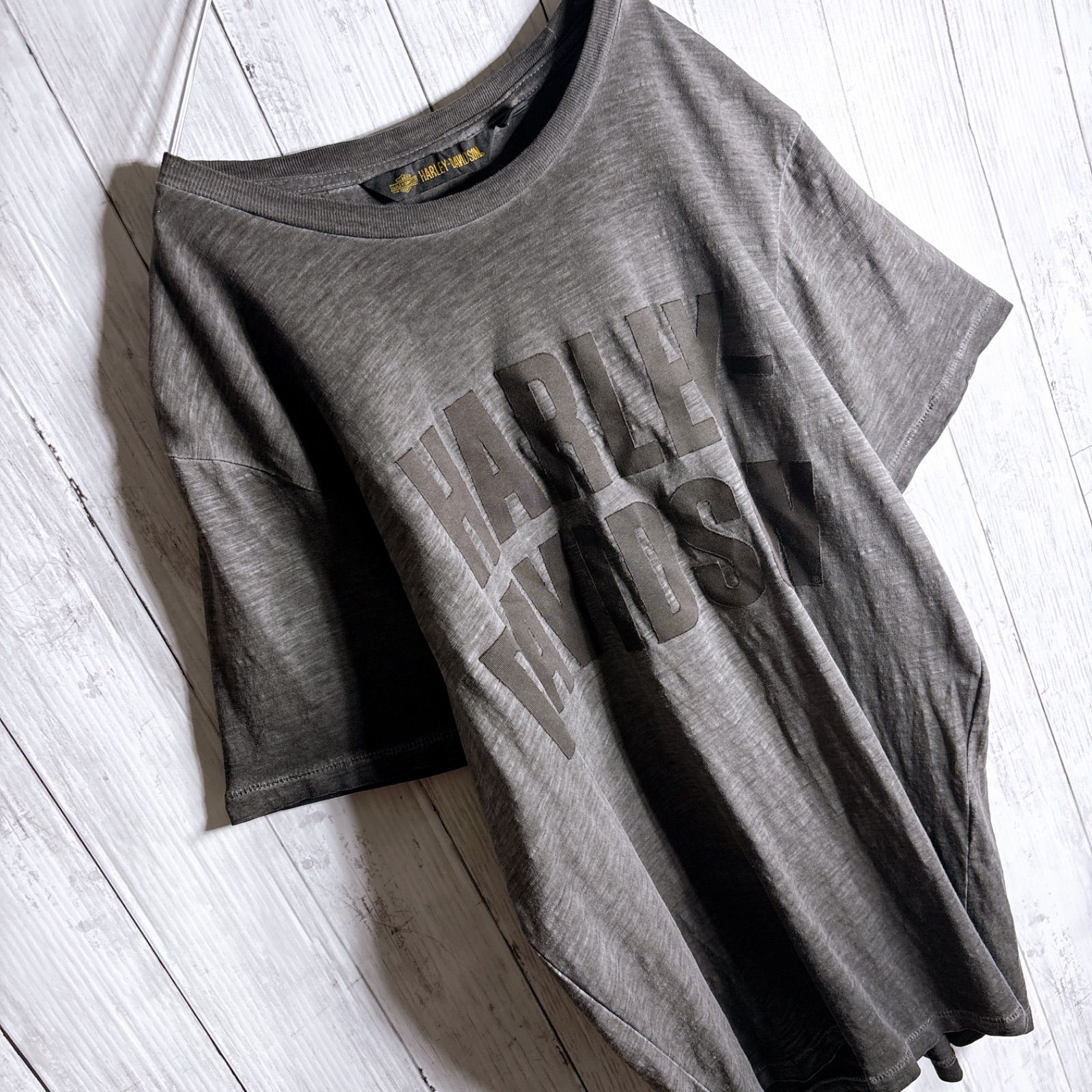 鬼フェード/スミクロ】HARLEY-DAVIDSON T-SHIRT ハーレーダビッドソン
