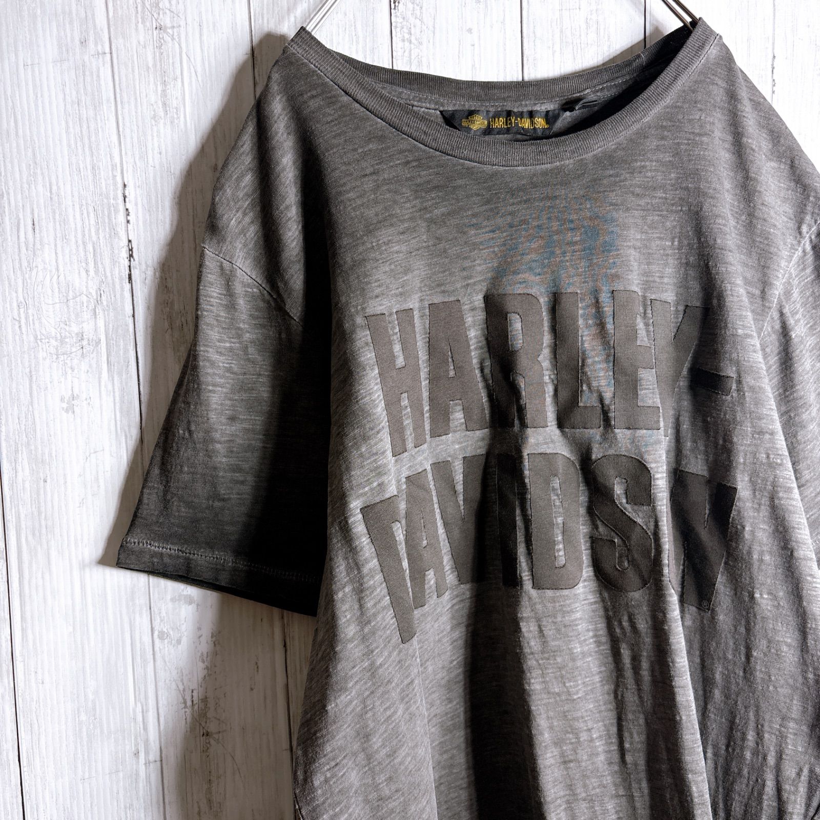 鬼フェード/スミクロ】HARLEY-DAVIDSON T-SHIRT ハーレーダビッドソン
