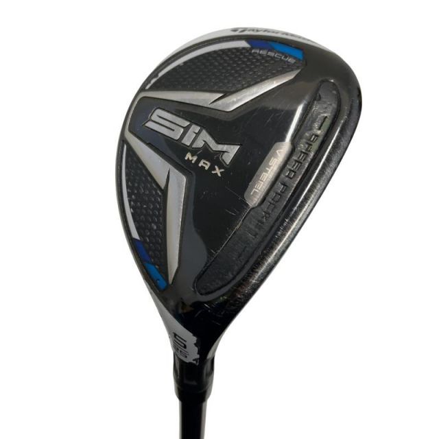 【中古】 テーラーメイド SIM MAX U5 ユーティリティ UT TENSEI BLUE TM60(UT) (フレックスS) メンズ 男性用 右利き 右用 Dランク ゴルフクラブ