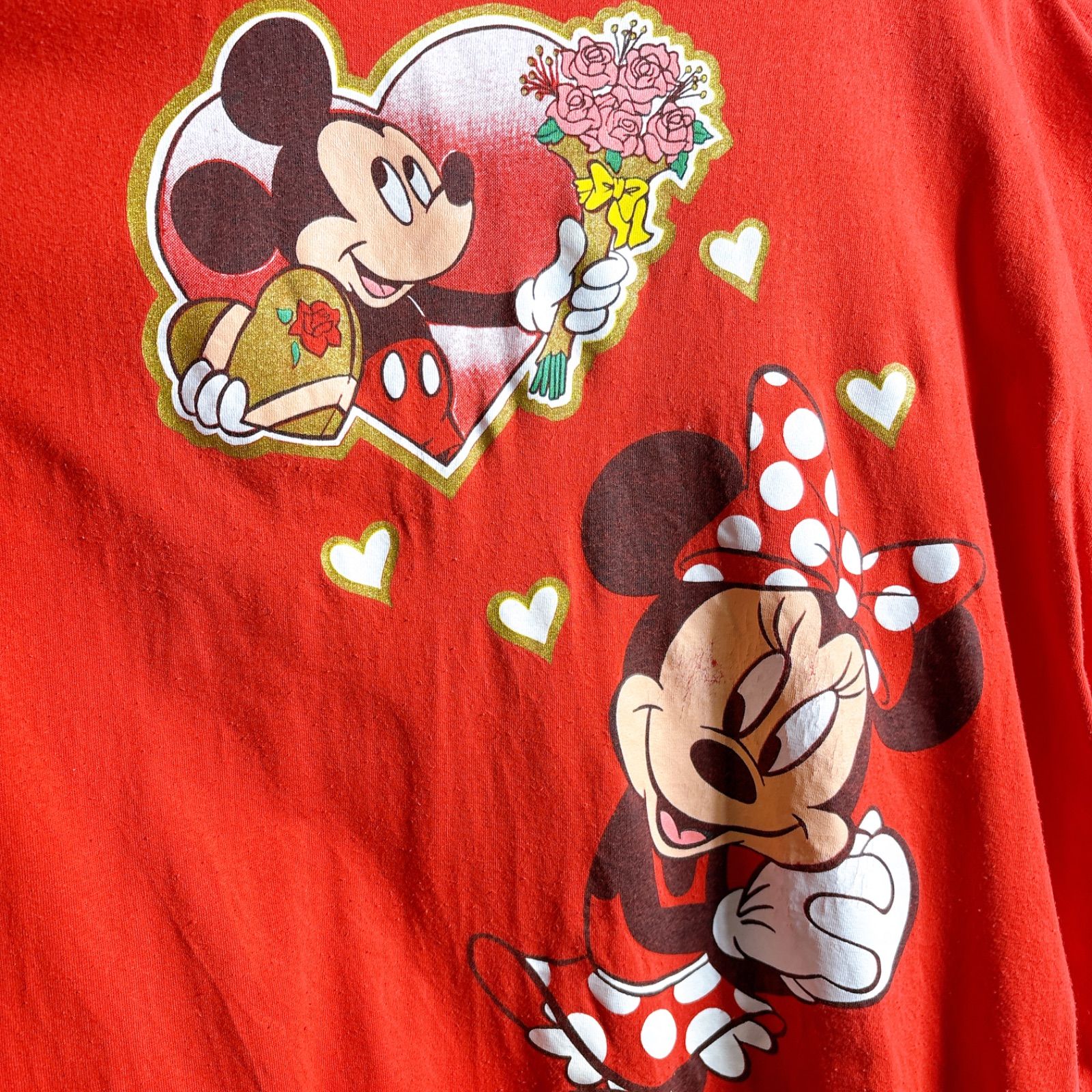 人気キャラクター90s Vintage DISNEY T-SHIRT ディズニー ミッキー