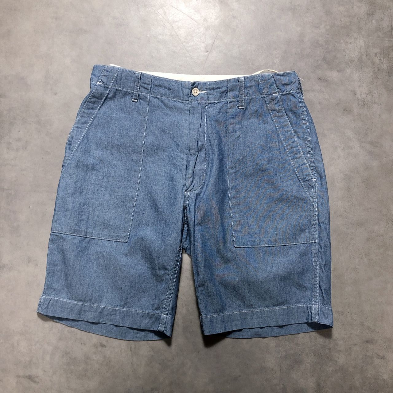 GQ6206◇Engineered Garments：シャンブレーベイカーショーツ◇S