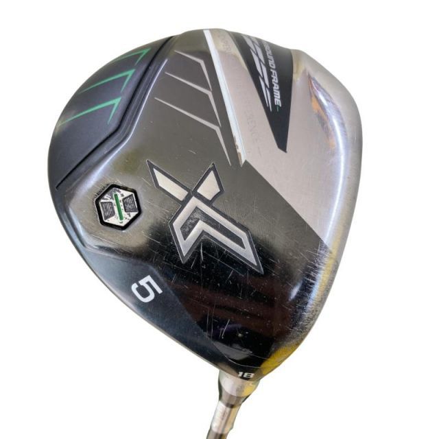 【中古】 ダンロップ XXIO(2022) eks 5W フェアウェイウッド FW Miyazaki AX-2(FW) (フレックスSR) メンズ 男性用 右利き 右用 Cランク ゴルフクラブ