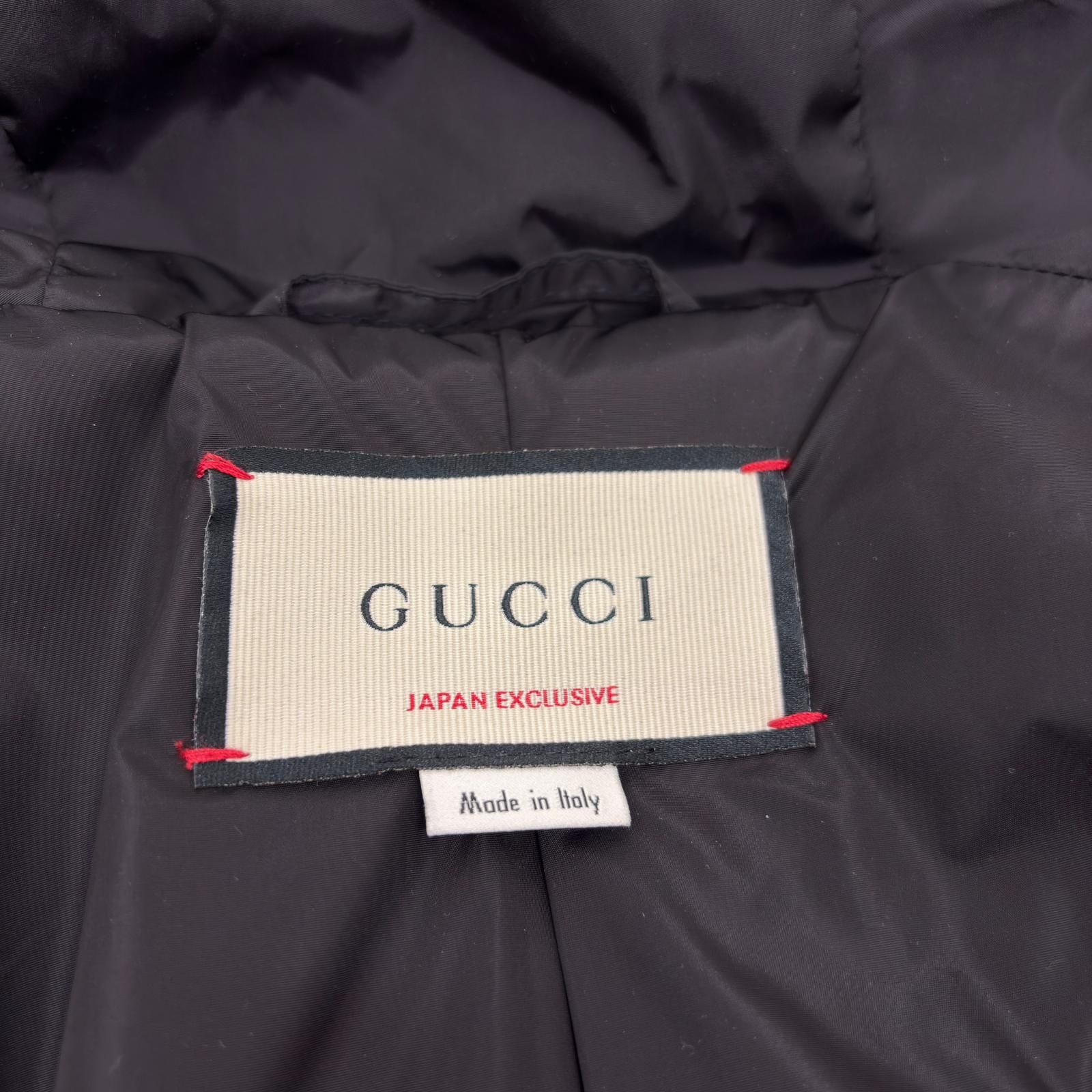 GUCCI グッチ フラワープリント フーデッド ナイロンブルゾン ジップ