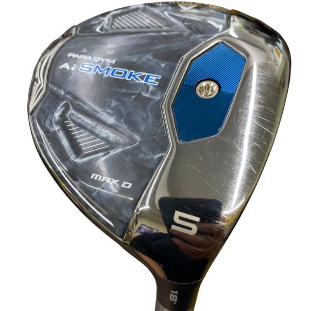 【中古】 キャロウェイ PARADYM Ai SMOKE MAX D 5W フェアウェイウッド FW TENSEI 50 for CW(Ai SMOKE FW) (フレックスSR) メンズ 男性用 右利き 右用 Cランク ゴルフクラブ