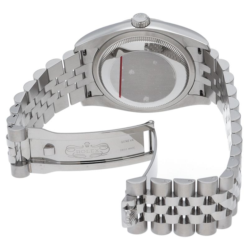 ロレックス デイトジャスト36 メンズ時計 ジュビリー Datejust 36 116234(ﾗﾝﾀﾞﾑ) 保証書 K18WG/SS メンズ時計 シルバー 仕上げ済 美品 【中古】 ロレックス デイトジャスト36 メンズ時計 ジュビリー 116234(ﾗﾝﾀﾞﾑ