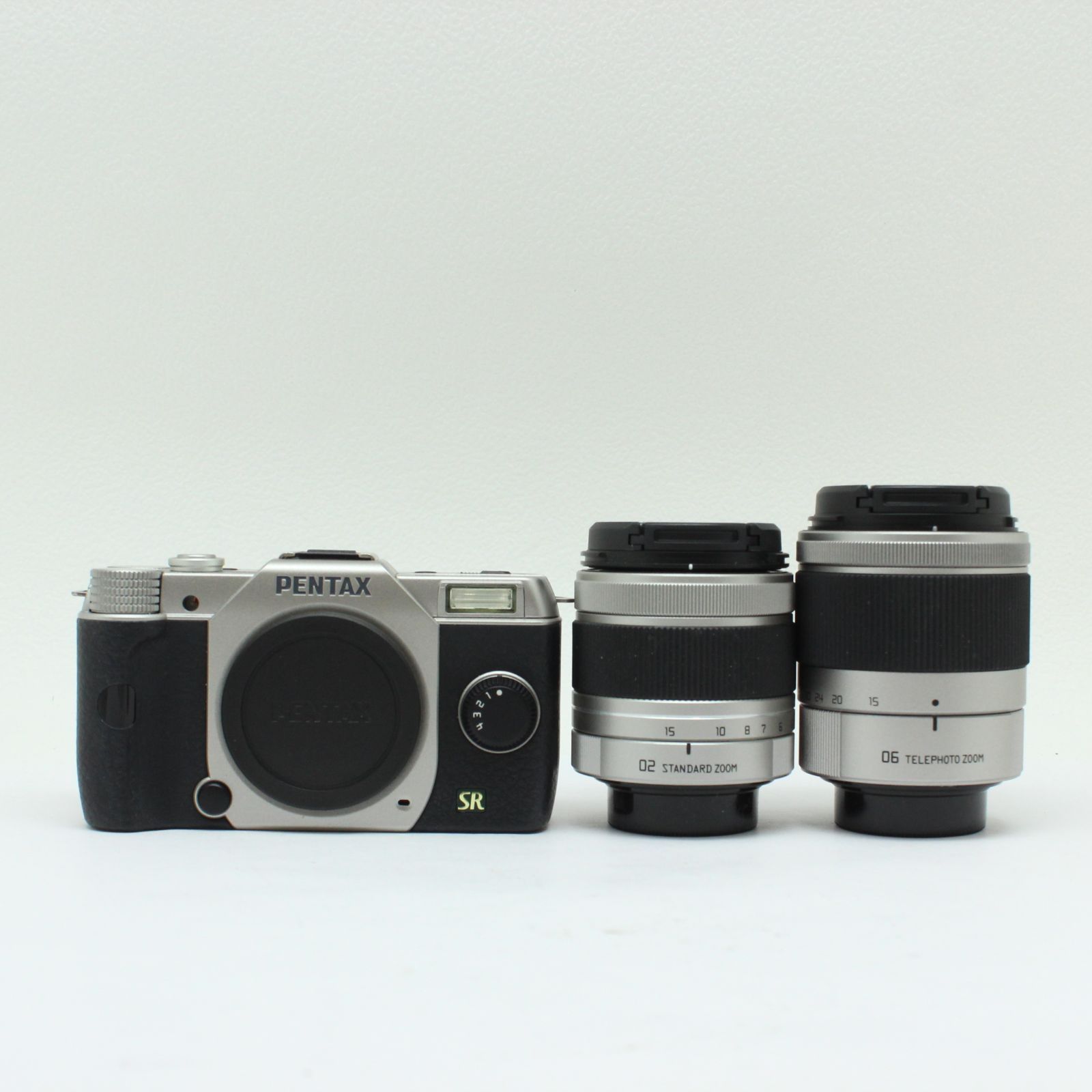 PENTAX Q7 Wズームキット シルバー - メルカリ