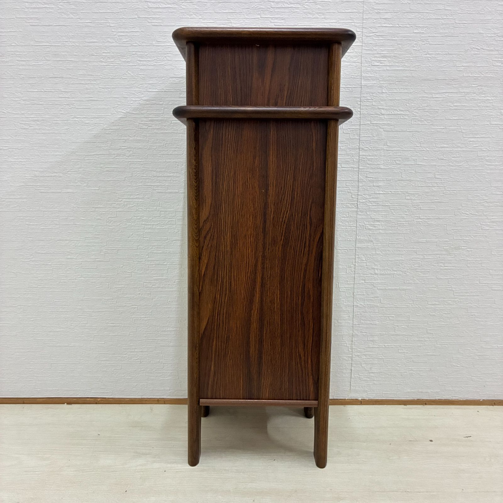 カリモク】電話台 花台 棚 収納 木製 スリム - メルカリ