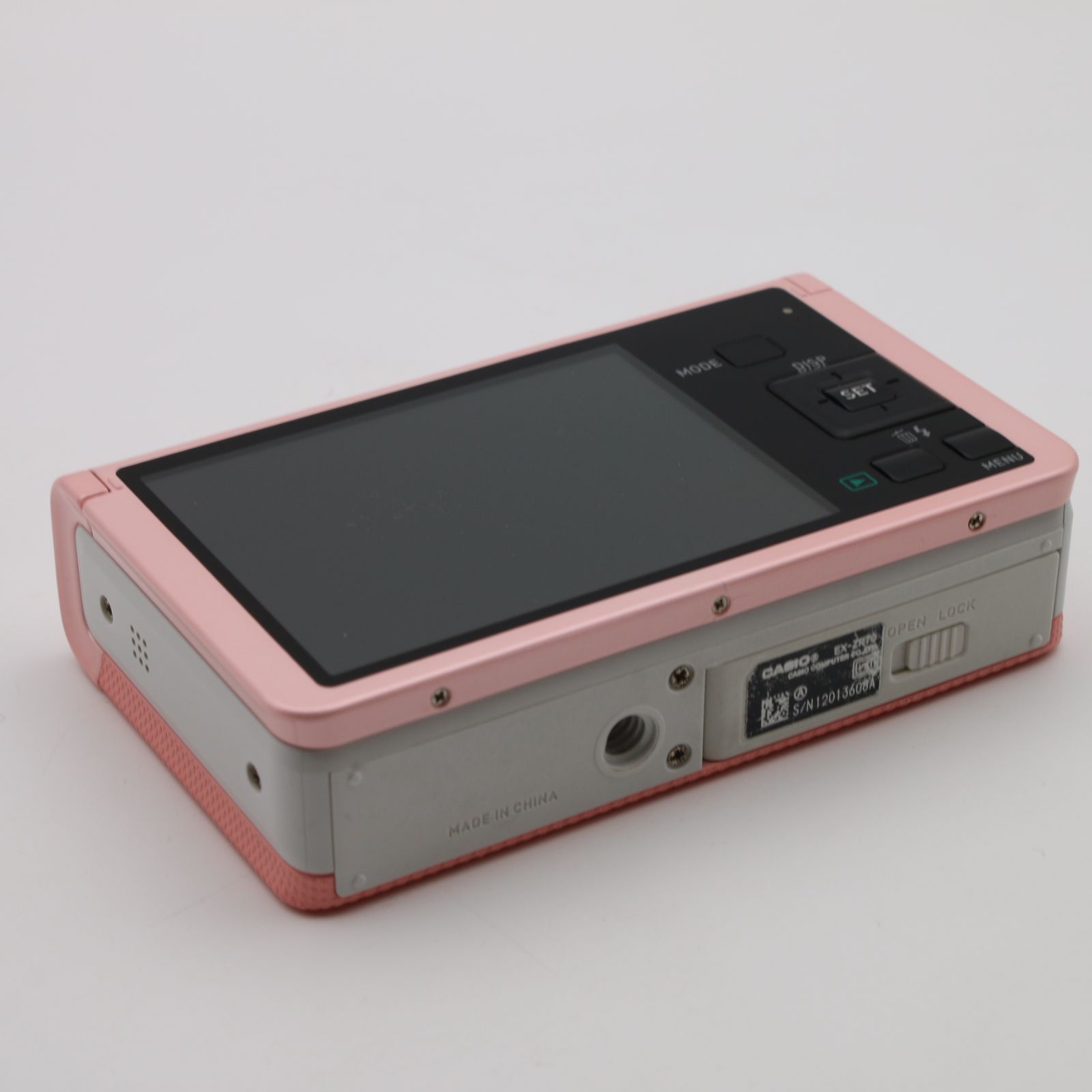 極上品】 CASIO EXILIM EX-ZR70 ピンク デジタルカメラ 自分撮りチルト