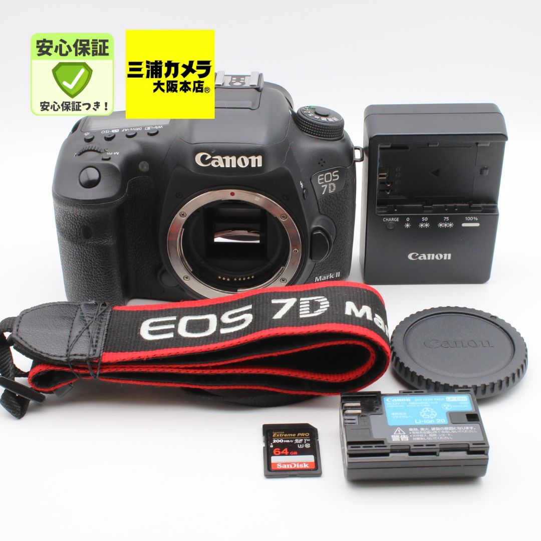 カメラ 【美品/ショット数6764回】Canon EOS 7D ボディ【動作確認済】