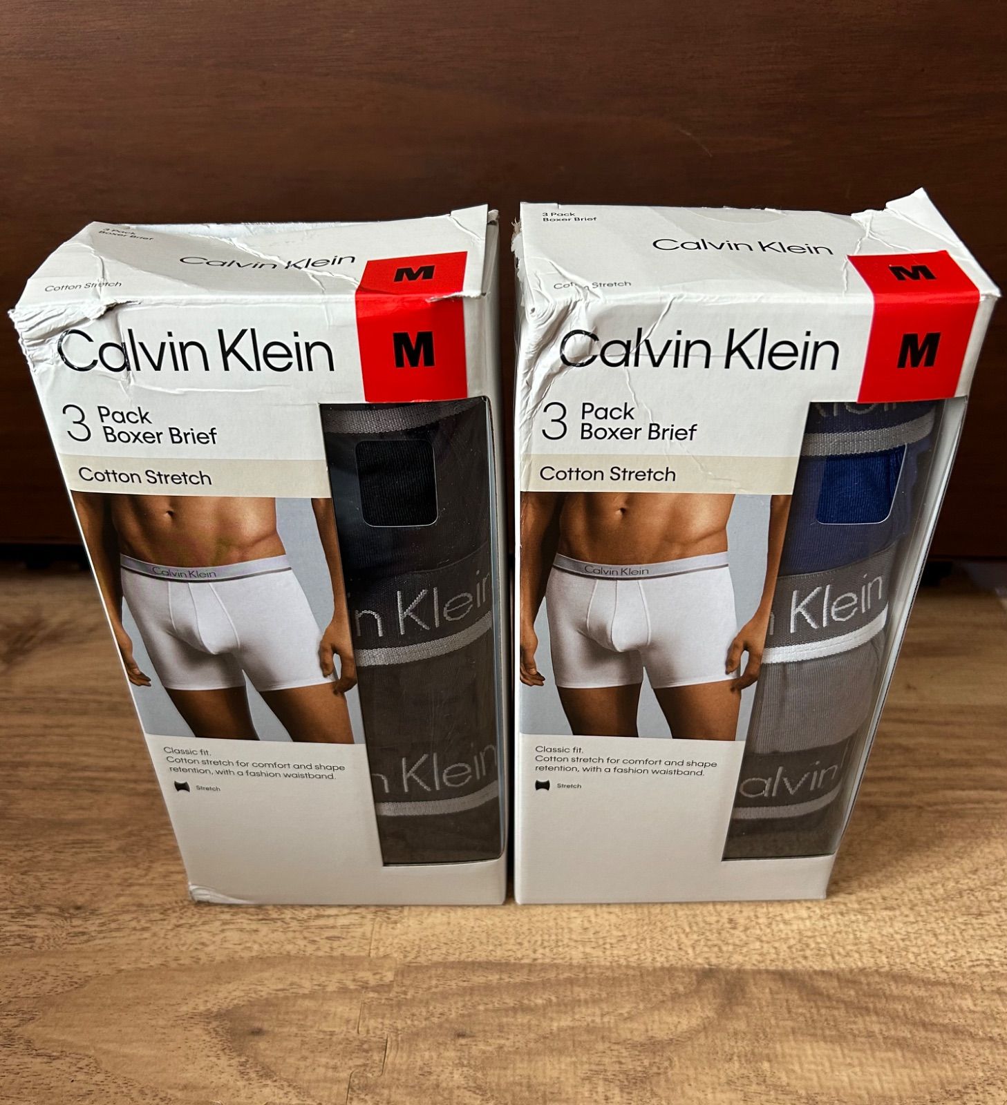 Calvin Klein ボクサーブリーフ 3Pack✖️2箱 Mサイズ - メルカリ