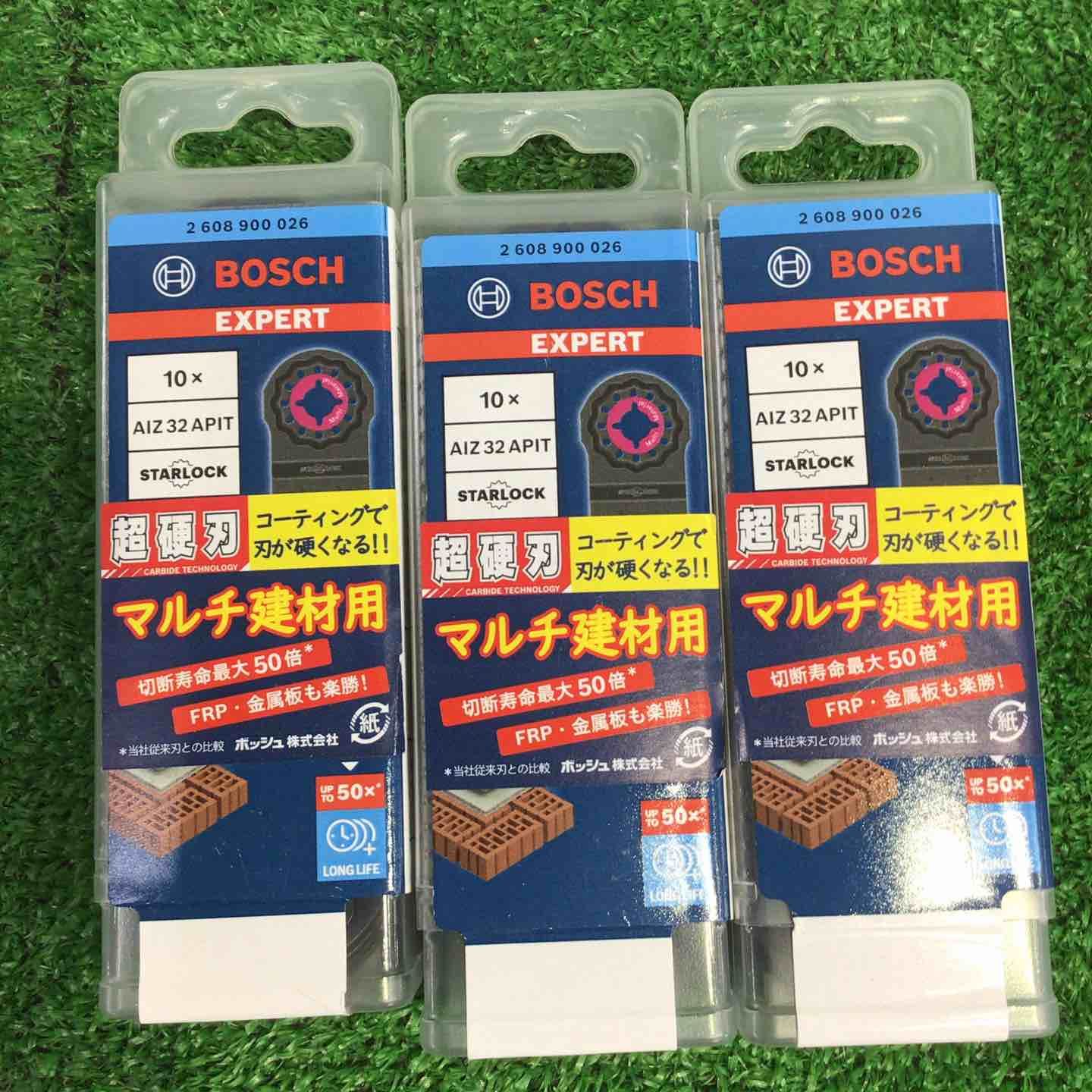 ボッシュ(BOSCH) マルチツールブレードスターロック AIZ32APIT/10 10本入り 3箱セット【町田店】