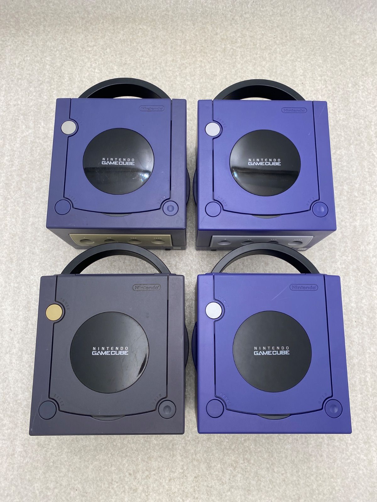 Nintendo 任天堂 ゲームボーイキューブ　ジャンク　本体　4台まとめ売り ゲームキューブ 本体 4点 ジャンク まとめ売り - メルカリ