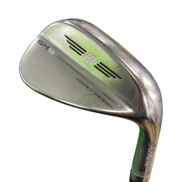 【中古】 タイトリスト VOKEY SPIN MILLED SM9 ツアークロム 52°/08°F ウェッジ WG NS PRO 950GH neo (フレックスS) メンズ 男性用 右利き 右用 Cランク ゴルフクラブ