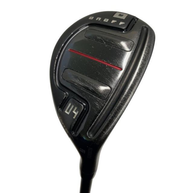 【中古】 ダイワ(グローブライド) ONOFF UTILITY WINGS(2024) AKA U4 ユーティリティ UT SMOOTH KICK MP-524U (フレックスS) メンズ 男性用 右利き 右用 Cランク ゴルフクラブ