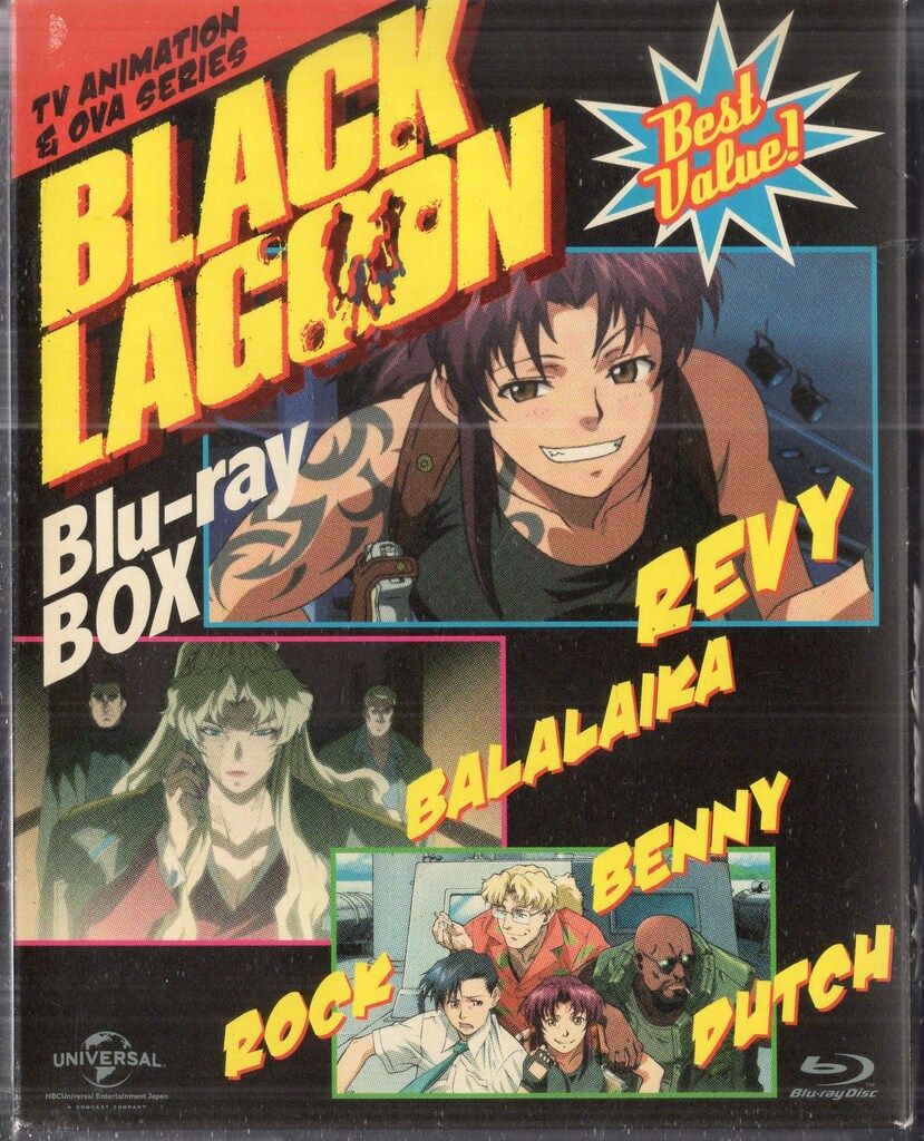 NBCユニバーサル・エンターテイメント アニメBlu-ray 初回)BLACK LAGOON Blu-ray BOX スペシャルプライス版