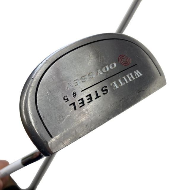 【中古】 オデッセイ WHITE STEEL #5 35インチ パター PT スチール (フレックスその他) メンズ 男性用 右利き 右用 Dランク ゴルフクラブ