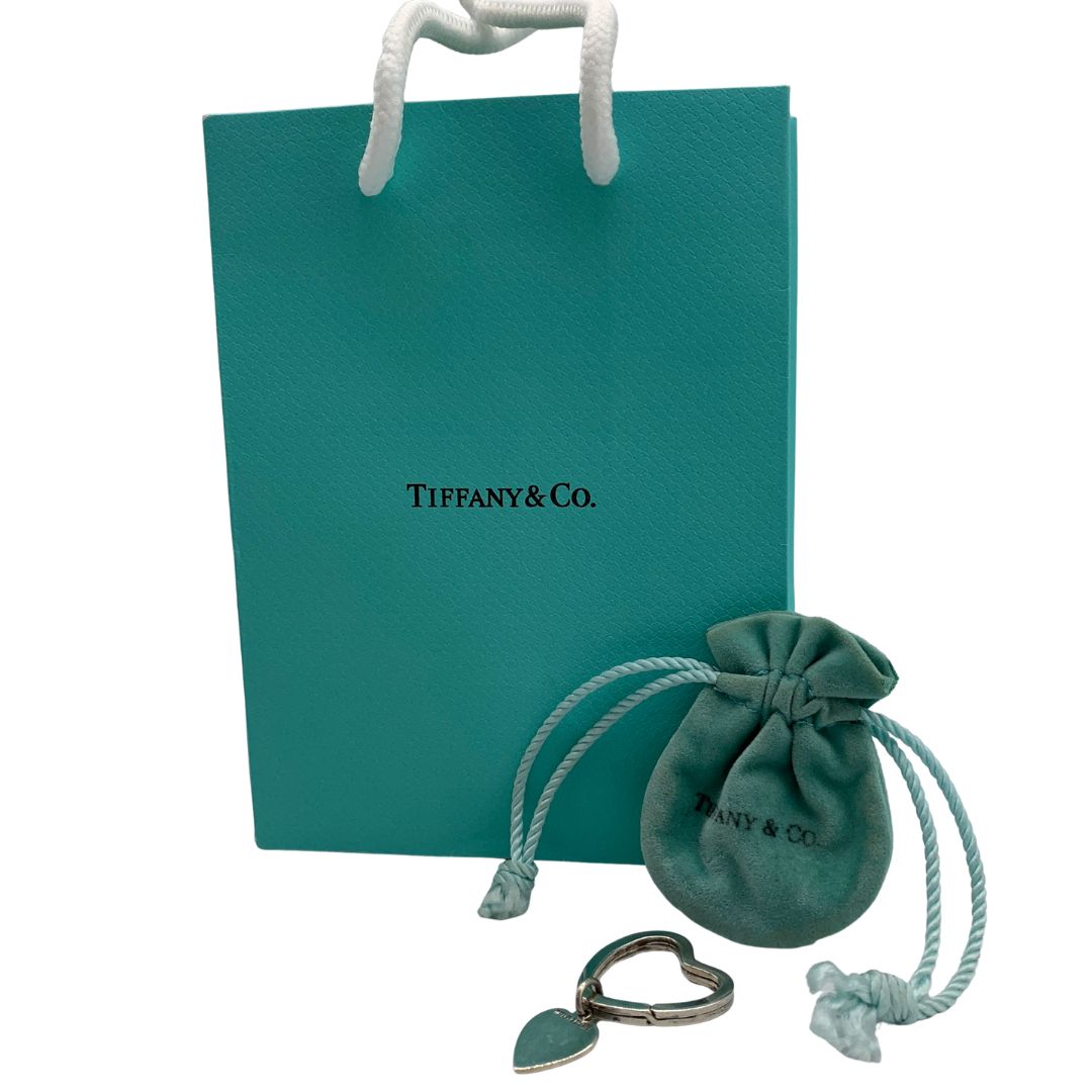 TIFFANY & Co.ティファニー キーリング ハート チャーム シルバー 925