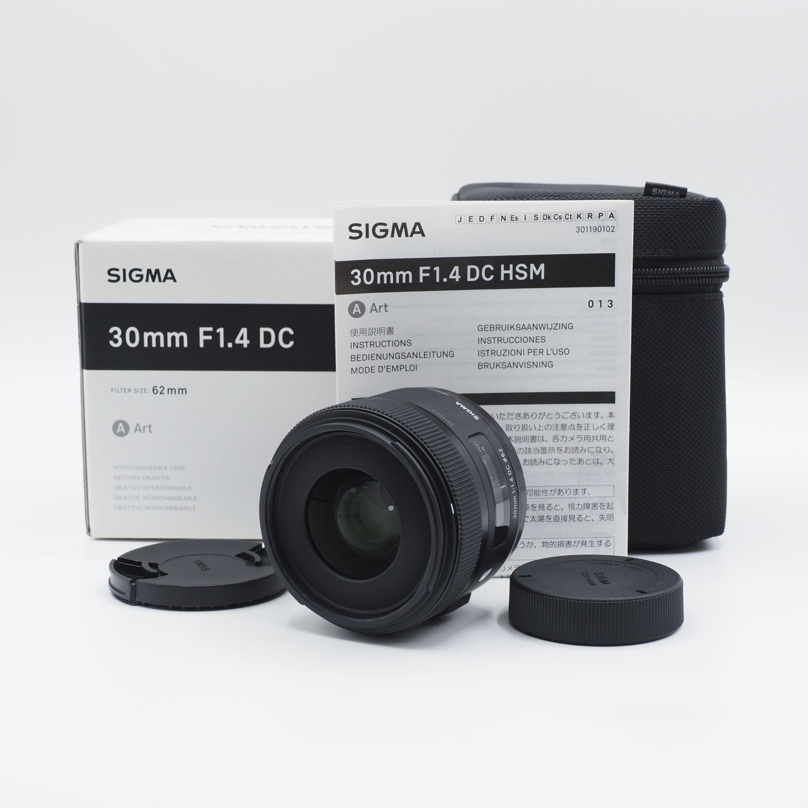 SIGMA シグマ 30mm F1.4 DC HSM Art Nikon Fマウント用 新品級 #3218