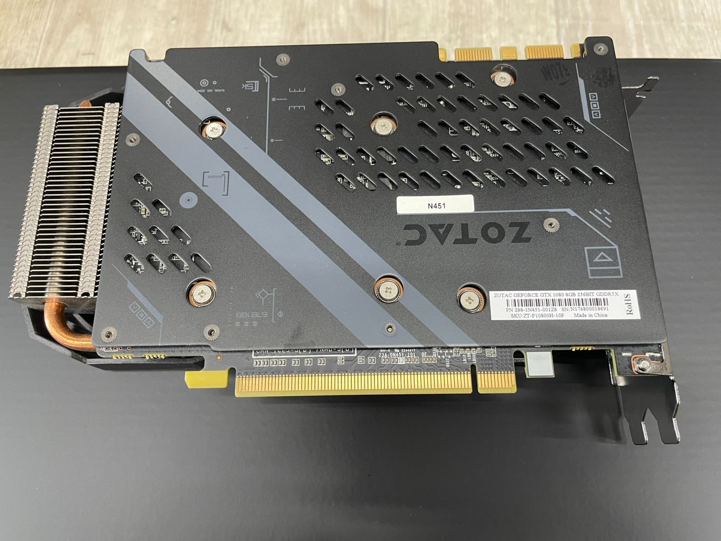 【動作確認済み】GeForce GTX 1080 8GB GTX 1080 8GB ZOTAC 動作品 - メルカリ