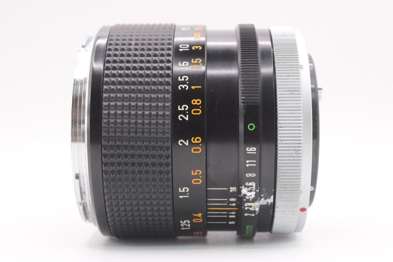 ☆希少品☆ キヤノン CANON FD 35mm F2 Oマーク 凹レンズ #6182@b