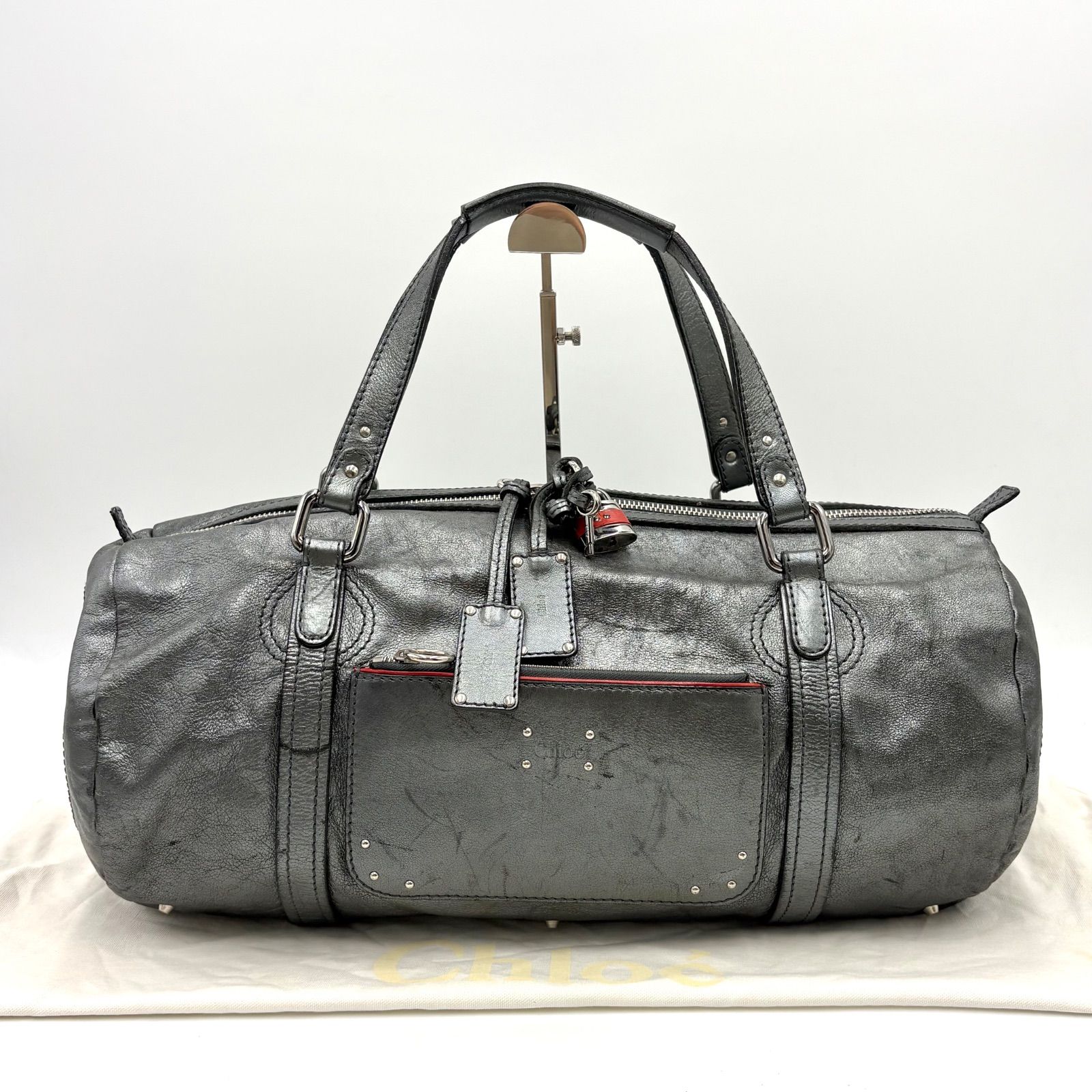 Chloe クロエ Mr.Paddinton ミスター パディントン レザー ダッフル 