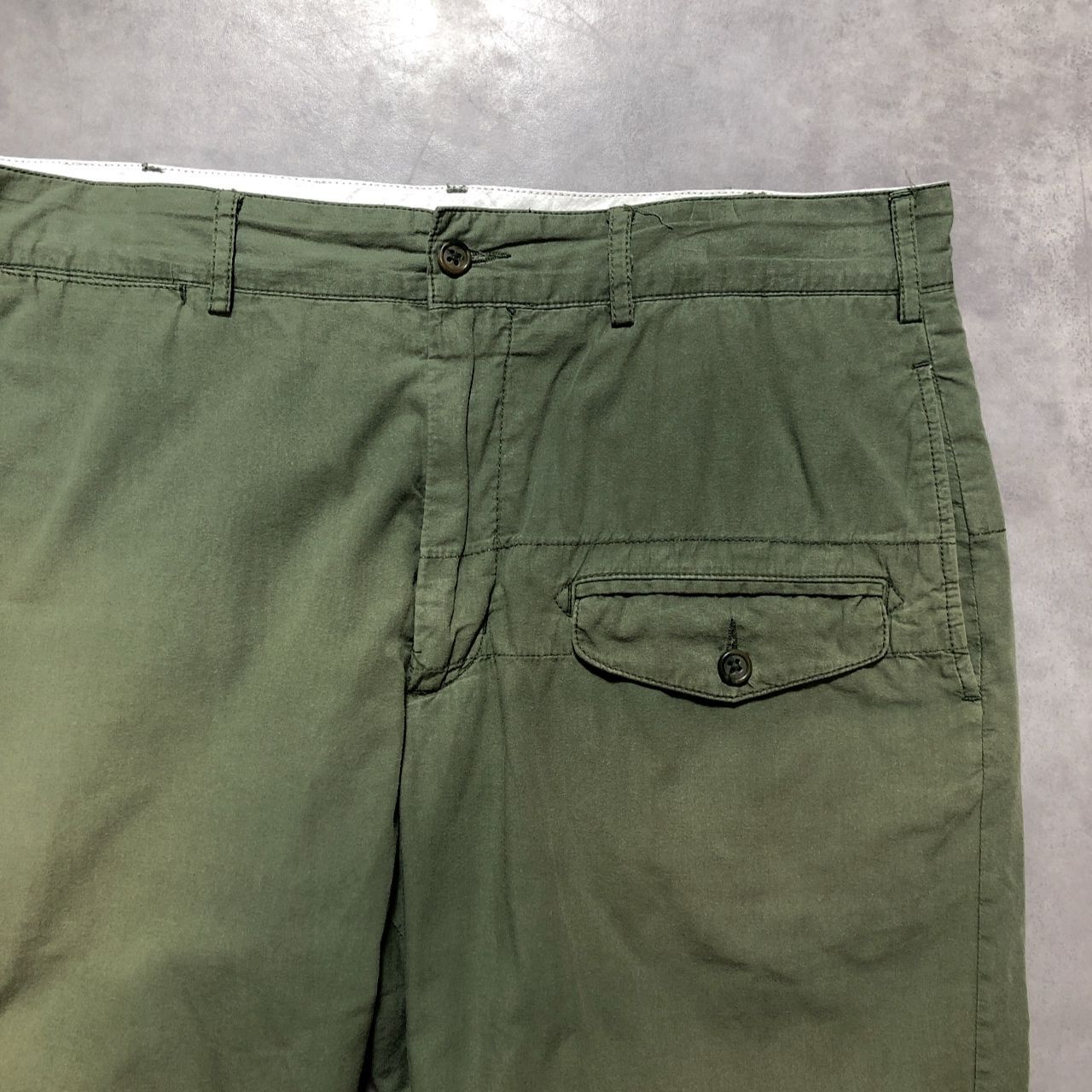 GQ6207◇Engineered Garments：グルカショーツ◇34◇オリーブ系