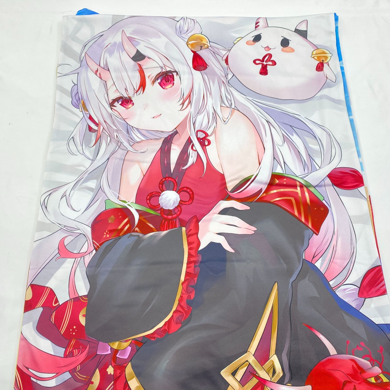 盛岡41-0180] ホロライブ 百鬼あやめ 活動三周年記念グッズ 抱き枕