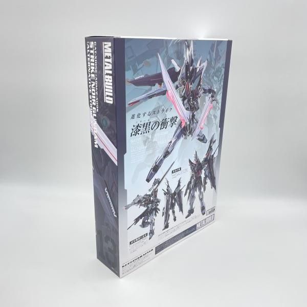 中古】未開封)バンダイ METAL BUILD ストライクノワールガンダム