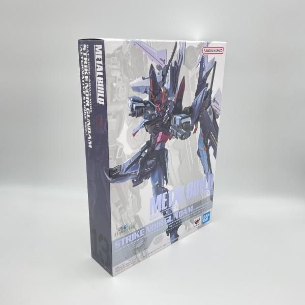 中古】未開封)バンダイ METAL BUILD ストライクノワールガンダム