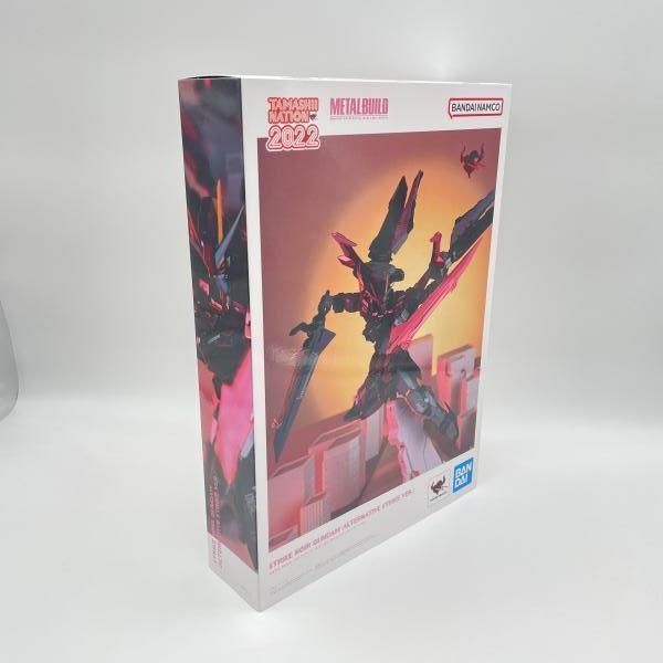 中古】未開封)バンダイ METAL BUILD ストライクノワールガンダム