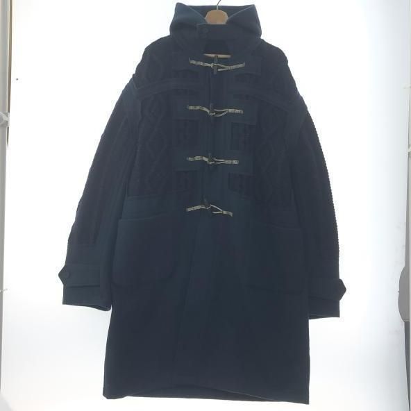 【中古】Maison Margiela ダッフルコート 44 S30AA0111 S49469 ネイビー メゾンマルジェラ[10]