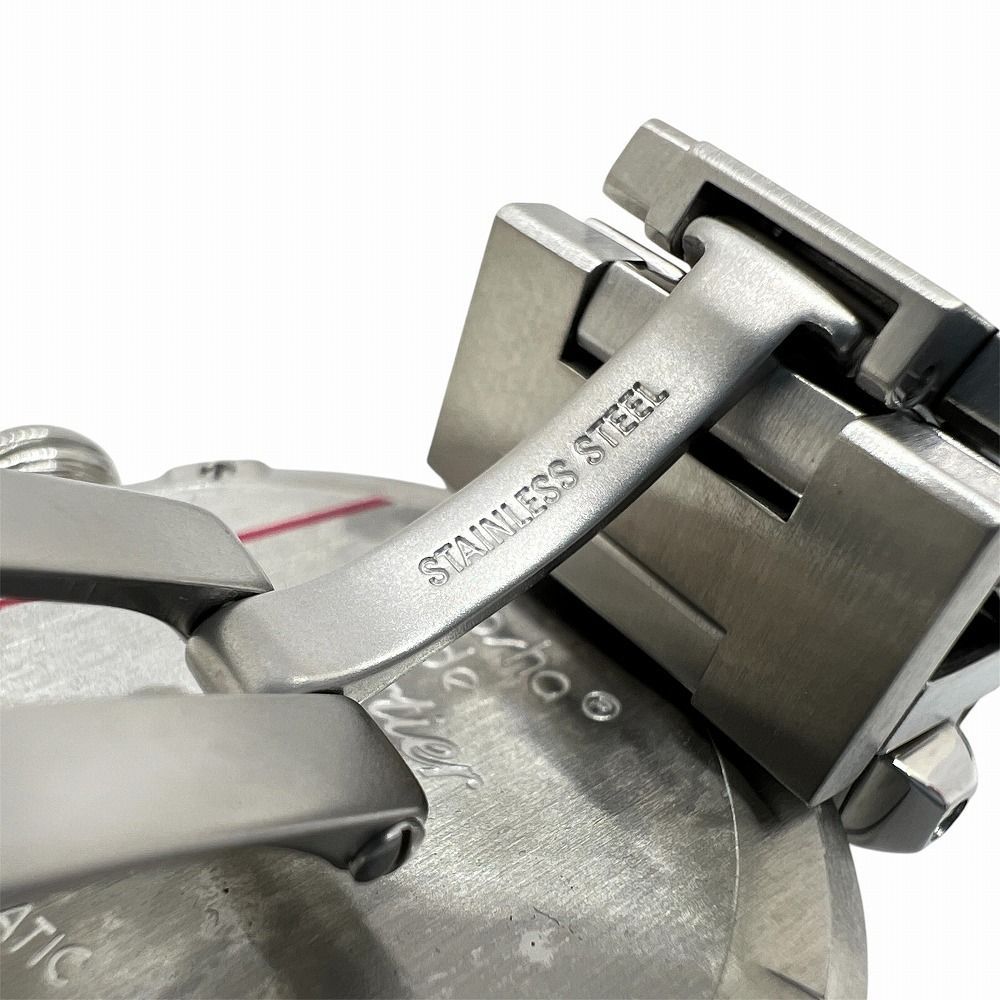 Cartier カルティエ パシャC ビッグデイト W31055M7 SS ホワイト