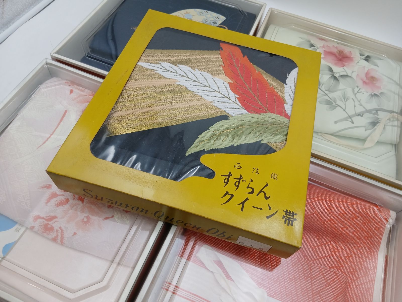 作り帯 付け帯 5点セット まとめ売り 着物 和装 リメイク素材 正絹